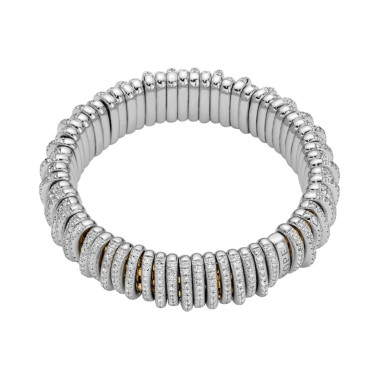         Gelbgold &amp; Weißgold, Armschmuck, FOPE Panorama Flex'it Armband