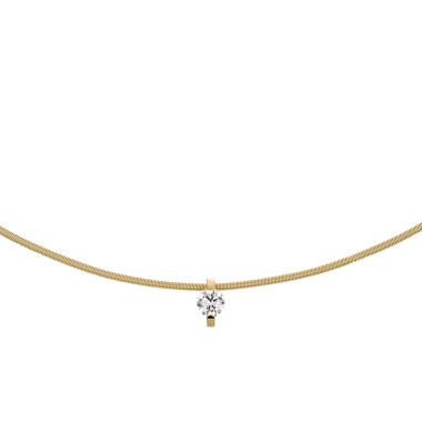         Gelbgold, Halsschmuck, Niessing Princess Anhänger 