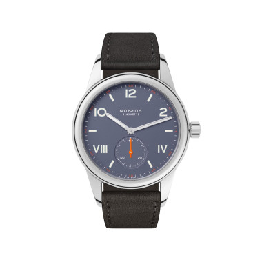 Unisex, Handaufzug, NOMOS Glashütte Club Campus blue purple