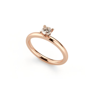         Rotgold, Ringe, Niessing Amatis 4 Krappen Ring