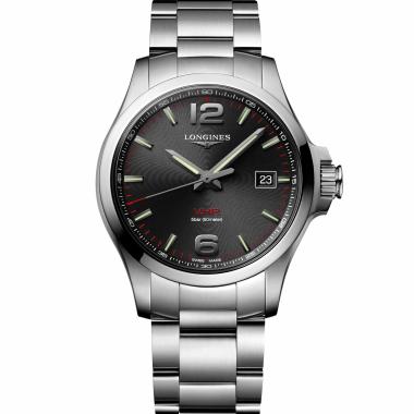 Herrenuhr, Quarzwerk, Longines CONQUEST V.H.P.