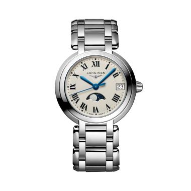 Damenuhr, Quarzwerk, Longines Longines PrimaLuna