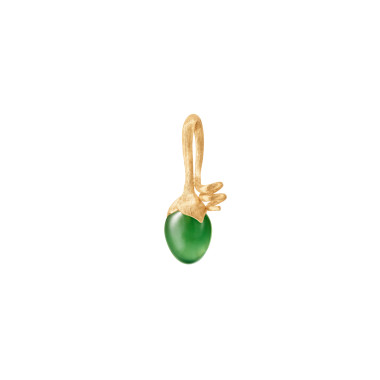         Gelbgold, Halsschmuck, Ole Lynggaard Copenhagen Lotus Sprout Anhänger