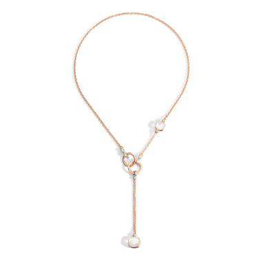         Roségold, Halsschmuck, Pomellato Nudo Halskette