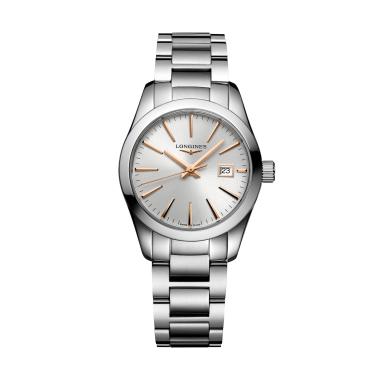 Damenuhr, Quarzwerk, Longines CONQUEST CLASSIC