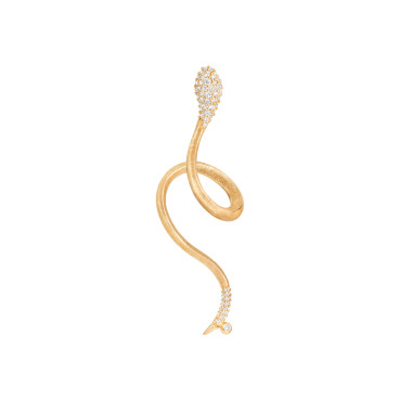 Ohrringe, Gelbgold, Ole Lynggaard Copenhagen Snakes Ohrring
