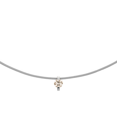         Platin, Halsschmuck, Niessing Princess Anhänger 