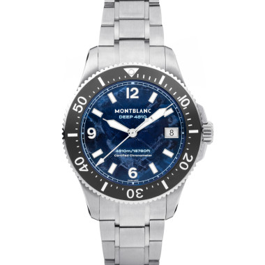         Herrenuhr, Automatik, Montblanc Iced Sea 0 Oxygen Deep 4810