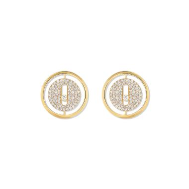 Ohrringe, Gelbgold, Messika Lucky Move Ohrstecker