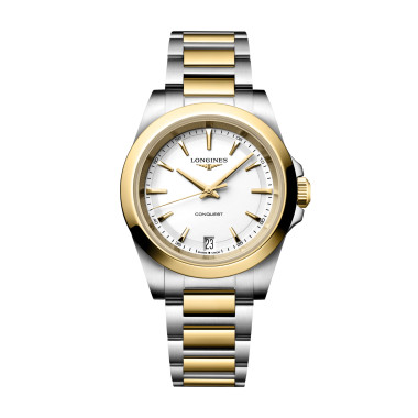         Damenuhr, Quarzwerk, Longines CONQUEST