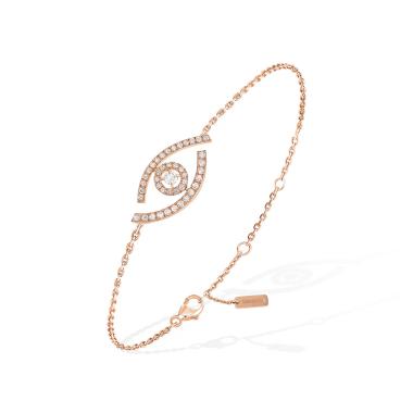 Armschmuck, Roségold, Messika Lucky Eye Armband