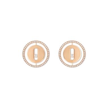 Ohrringe, Roségold, Messika Lucky Move Ohrstecker