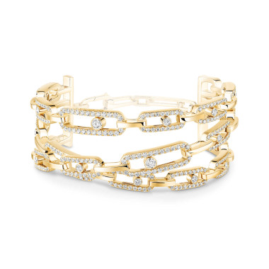         Gelbgold, Armschmuck, Messika Move Link Armband