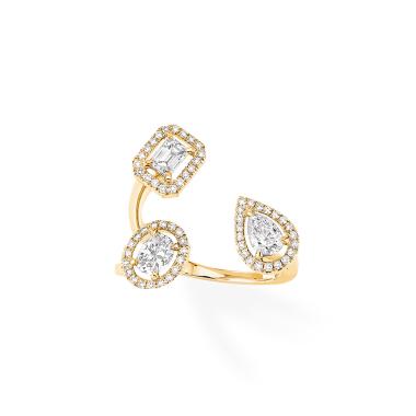 Ringe, Gelbgold, Messika My Twin Trilogy Ring