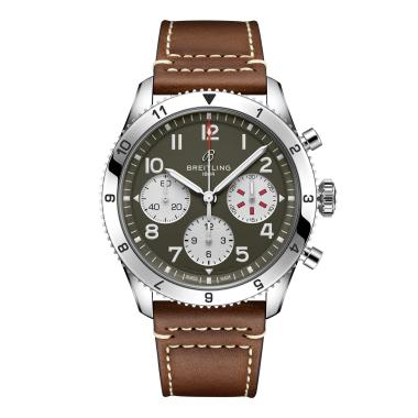 Unisex, Automatik, Breitling Classic AVI Chronograph 42 Curtiss Warhawk