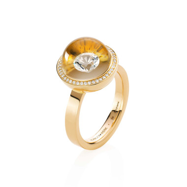         Gelbgold, Ringe, Schmuckwerk Glasklar Ring