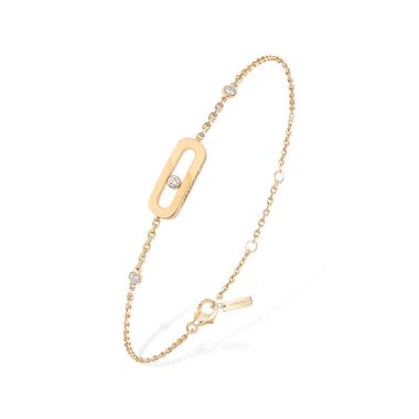 Armschmuck, Gelbgold, Messika Move Uno Armband