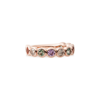         Roségold, Ringe, Bron Confetti Ring