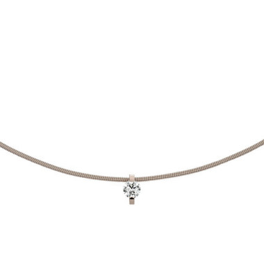         Weißgold, Halsschmuck, Niessing Princess Anhänger 