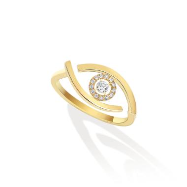 Ringe, Gelbgold, Messika Lucky Eye Ring