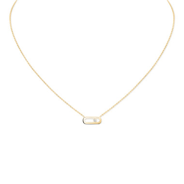         Gelbgold, Halsschmuck, Messika Move Uno Halskette