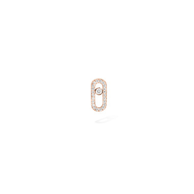         Roségold, Ohrringe, Messika Move Uno einzelner Ohrstecker