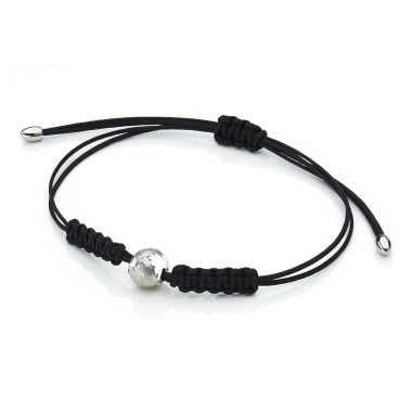         Platin, Armschmuck, Schmuckwerk Textilband Meine Welt