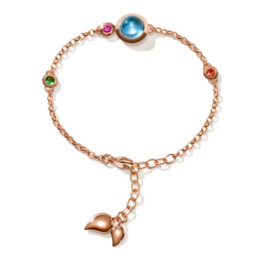         Roségold, Armschmuck, Tamara Comolli BOUTON Mini Chain Armband 'Candy' Small/Medium