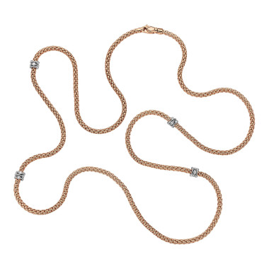         Roségold, Halsschmuck, FOPE Prima Collier