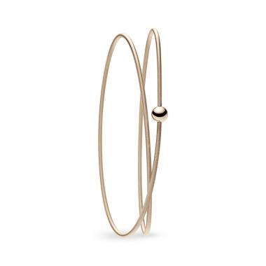 Armschmuck, Roségold, Niessing Colette Armreif 2-fach 