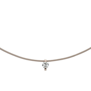         Weißgold, Halsschmuck, Niessing Princess Anhänger 