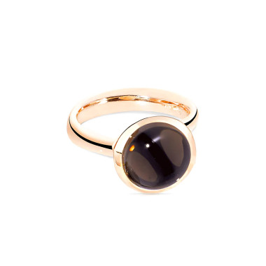 Ringe, Roségold, Tamara Comolli BOUTON Ring large Rauchquarz