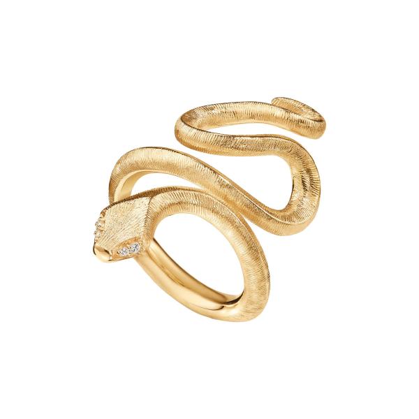 Ringe, Gelbgold, Ole Lynggaard Copenhagen Snakes Ring Medium