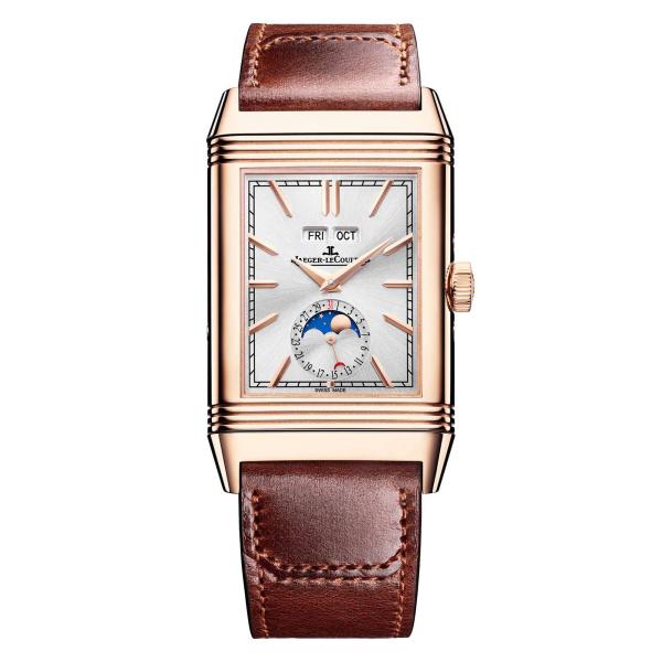 Herrenuhr, Jaeger-LeCoultre Reverso Tribute Duoface Calendar