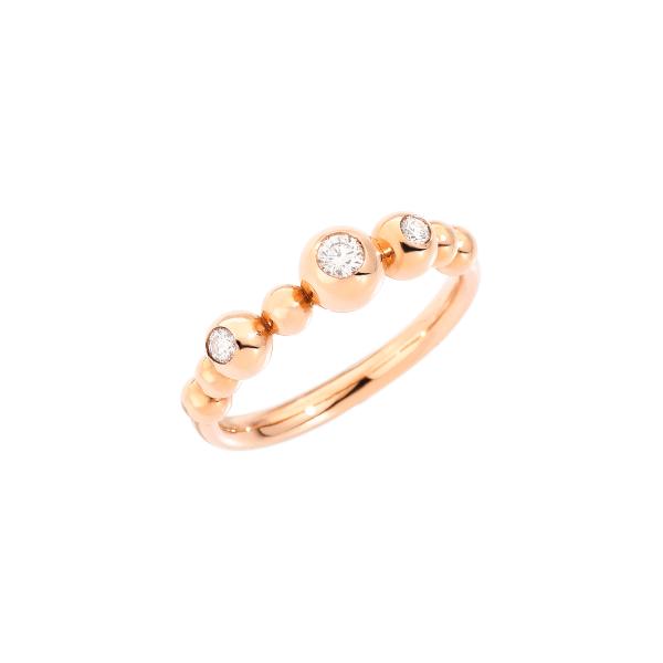 DoDo Bollicine Ring „Precious“ (Ref: DAC1002-BOLLI-DB09R)