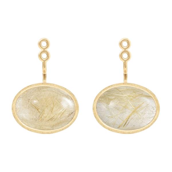 Accessoires/Sonstiges, Gelbgold, Ole Lynggaard Copenhagen Lotus Einhänger für Ohrringe