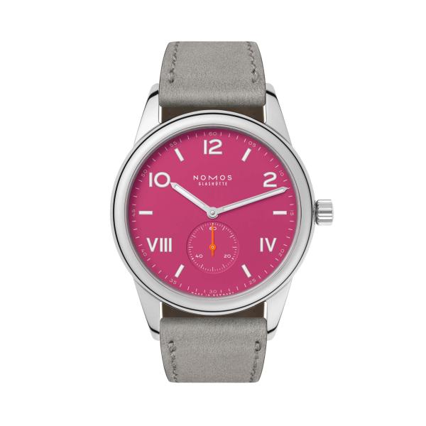 Damenuhr, NOMOS Glashütte Club Campus 38 deep pink