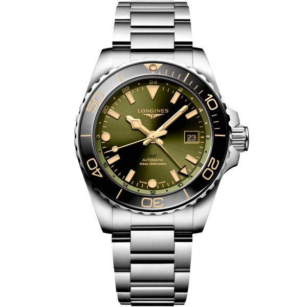 Unisex, Longines HydroConquest GMT