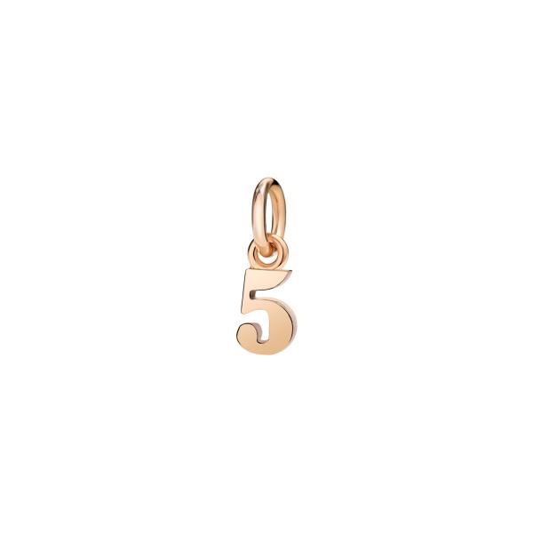 DoDo Anhänger Nummer 5 (Ref: DMB4025-NUM5S-0009R)