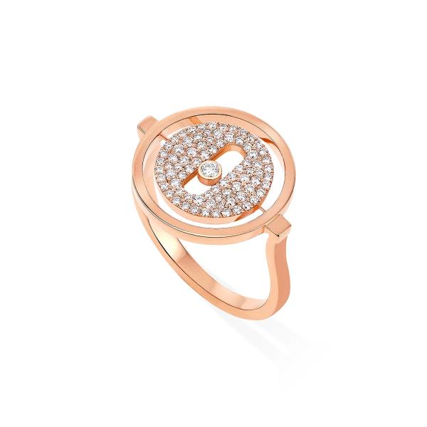 Ringe, Roségold, Messika Lucky Move Pavée PM Ring