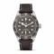 Leder, Sterlingsilber, Grau