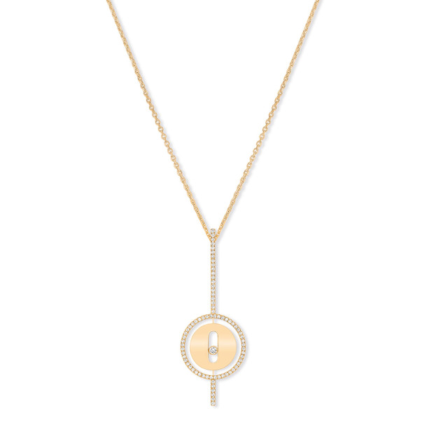        Gelbgold, Halsschmuck, Messika Lucky Move Arrow Collier