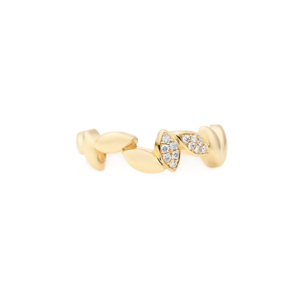         Gelbgold, Ringe, Bron Poppy Ring