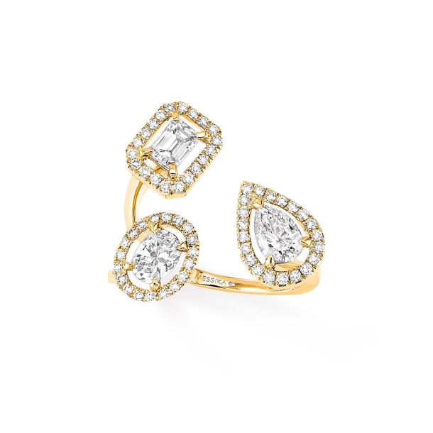         Gelbgold, Ringe, Messika My Twin Trilogy X3 Ring