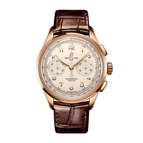         Herrenuhr, Handaufzug, Breitling Premier B09 Chronograph 40