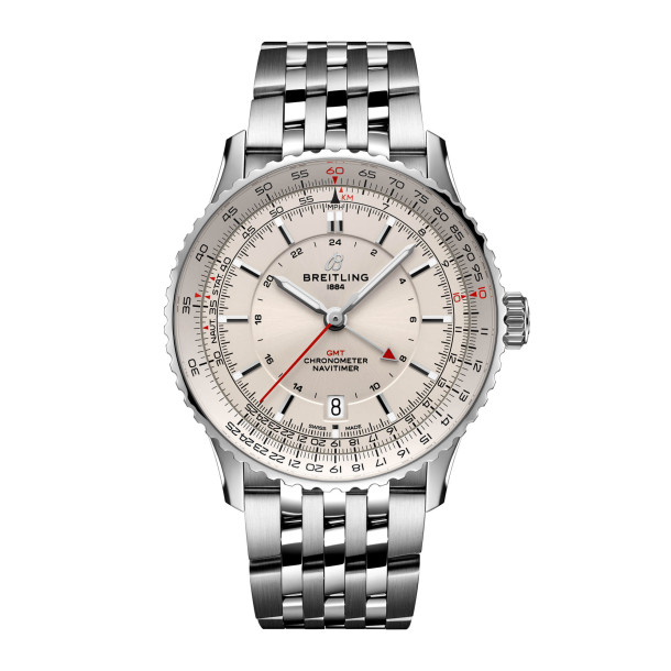         Herrenuhr, Automatik, Breitling Navitimer Automatic GMT 41