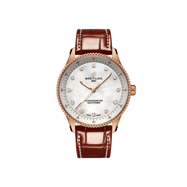         Damenuhr, Quarzwerk, Breitling Navitimer 32