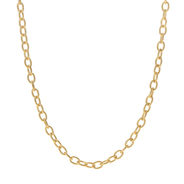         Gelbgold, Halsschmuck, Ole Lynggaard Copenhagen Lotus Halskette