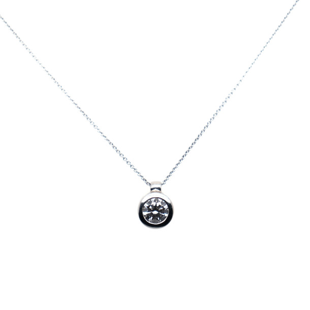         Platin, Halsschmuck, Juwelier Michels SPARKLING Anhänger 0,5 Karat Platin
