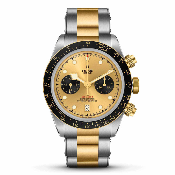         Damen- und Herrenuhr, Automatik, TUDOR Black Bay Chrono S&G